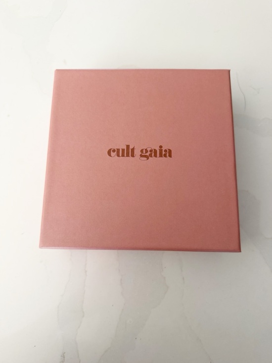 NEW Cult Gaia Dulce Belt Gold
Hammered Metal Waist Chain MSRP $398 main image 9